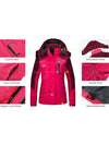 Wantdo Women's 3-in-1 Ski Jacket Waterproof Winter Snow Coat Snowboarding Jacket Alpine II 