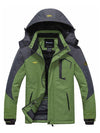 Wantdo Men's Waterproof and Windproof Ski Jacket Atna Core Grass Green S 