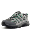 Wantdo Women's Waterproof Hiking & Trekking Shoes Outdoor Walking Shoes Grey Green 7 