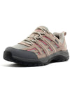 Wantdo Women's Waterproof Hiking & Trekking Shoes Outdoor Walking Shoes Garnet Grey 8.5 