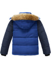 Wantdo Boys Hooded Puffer Jacket Thick Warm Winter Coat 