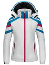 Wantdo Women's Waterproof Ski Jacket Warm Winter Snow Coat Mountaineering Windbreaker Atna 122 White S 
