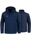 Wantdo Men's Waterproof 3 in 1 Ski Jacket Warm Winter Coat Alpine I Navy S 