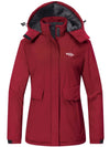 Wantdo Women's Waterproof Ski Jackets Warm Insulated Winter Parka Jacket Atna 116 Red S 