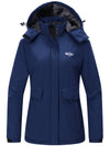 Wantdo Women's Waterproof Ski Jackets Warm Insulated Winter Parka Jacket Atna 116 Navy Blue S 