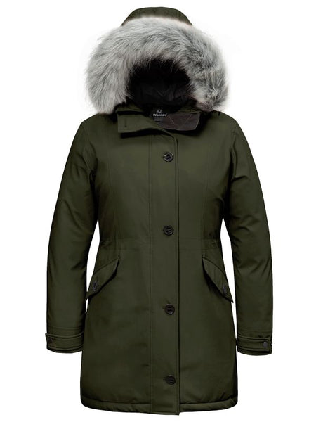 vivastudioGOOSE DOWN MIDDLE LENGTH PARKA