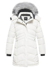 ZSHOW ZSHOW Girls' Winter Coat Water Resistant Long Parka White 6/7 