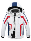 Wantdo Men's Warm Ski Jacket Waterproof Snowboard Parka Windproof Insulated Coat Sealed Seams Atna 011 White S 