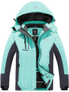 Wantdo Women's Waterproof Winter Coat Ski Jacket & Snow Rain Jacket with Hood Atna Core Mint Green S 