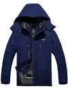 Wantdo Men's Mountain Jacket Waterproof Winter Ski Coat Fleece Snowboarding Jackets Atna 012 Deep Blue S 