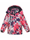 Girl's Waterproof Fleece Winter Snow Coat Warm Raincoats