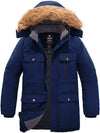 Wantdo Men's Warm Winter Coat Parka Thicken Insulated Puffer Jacket Acadia 2 Navy S 