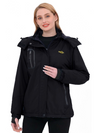 Women's Waterproof Winter Coat Ski Jacket 8301WH