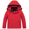 ZSHOW Boys' Waterproof Ski Jacket Hooded