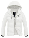 Women's Recycled Winter Coat Waterproof Puffer Jackets With Hood