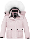 ZSHOW Girls' Ski Jacket Waterproof Warm Winter Coat