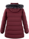 Wantdo Women's Plus Size Coat Quilted Winter Puffer Jacket Thicken Hooded Parka Coat