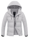 Women's Recycled Winter Coat Waterproof Puffer Jackets With Hood