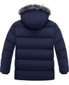 Wantdo Men's Big and Tall Winter Coat Windproof Hooded Winter Padded Puffer Parka Jacket