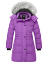 ZSHOW Girls' Winter Coat Long Hooded Parka