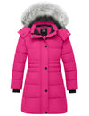 ZSHOW Girls' Winter Coat Long Hooded Parka