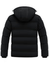 Wantdo Men's Winter Coat Windproof Warm Padded Puffer Parka Jacket with Detachable Hood