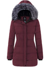 Women's Long Quilted Winter Coat