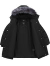 ZSHOW Girls' Winter Coat Warm Winter Parka Jacket Removable Hooded Insulated Puffer Jacket