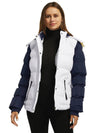 Women's Quilted Puffer Jacket Padded with Faux Fur Hooded Valley II