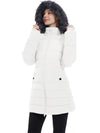 Wantdo Women's Winter Coat Hip-Length Warm Puffer Jacket Quilted Winter Jacket with Hood