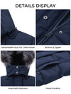 ZSHOW Girls' Winter Coat Warm Winter Parka Jacket Removable Hooded Insulated Puffer Jacket