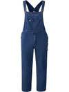 Denim Bib Overalls for Men Relaxed Fit Work Jeans Workwear