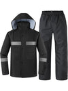 Ubon Waterproof Rain Suits Including Jackets and Pants Rain Gear Lightweight for Men & Women