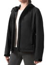 Women's Fleece Lined Jacket Softshell Jacket Lightweight Insulated Jacket