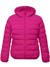 Women's Plus Size Recycled Polyester Puffer JacketE60
