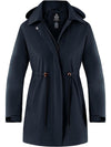 Women's Lightweight Rain Jacket Trench Coats Waterproof Raincoats Windbreaker