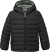 Wantdo girls lightweight winter coat hooded puffer jacket