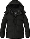 ZSHOW Boys' Winter Coat Water Resistant Warm Quilted Puffer Jacket with Removable Hood