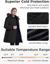 ZSHOW Women's Winter Coat Waterproof Warm Puffer Jacket