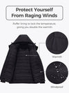 Women's 3-in-1 Ski Jacket Winter Coat C41