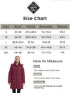 Wantdo Women's Hooded Puffer Jacket Warm Winter Coat Quilted Winter Outerwear