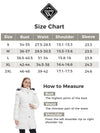 Wantdo Women's Long Puffer Jacket Quilted Winter Coat Thicken Hooded Parka Jacket