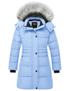 ZSHOW Girls' Winter Coat Long Hooded Parka