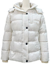 Wantdo Women's Puffer Jacket Warm Winter Coat Quilted Winter Jacket with Removable Hood
