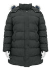 Wantdo Women's Plus Size Coat Quilted Winter Puffer Jacket Thicken Hooded Parka Coat