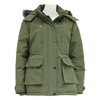 Wantdo Women's Waterproof Jacket Insulated Winter Coat Winter Puffer Coat with Removable Faux Fur Hood