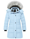 ZSHOW Girls' Winter Coat Long Hooded Parka