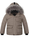 ZSHOW Boy's Hooded Puffer Jacket Winter Coat