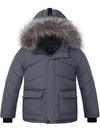 ZSHOW Boy's Hooded Puffer Jacket Winter Coat