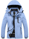 Wantdo Women's Waterproof Ski Jacket Windproof Winter Warm Snow Coat Mountain Rain Jacket Atna 121 Denim Blue S 